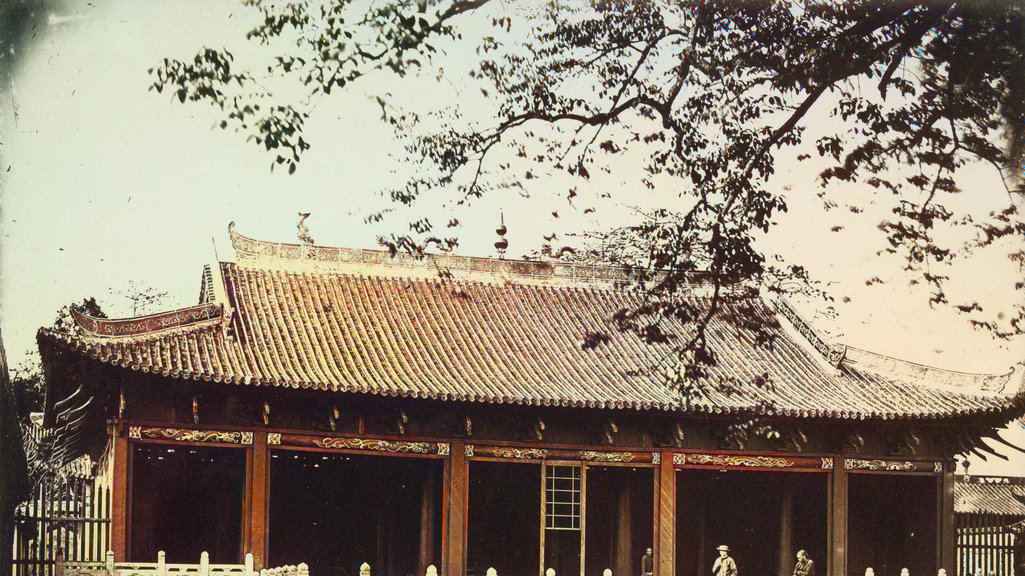 1860年第二次鸦片战争后英法联军殖民时期的广州城市风貌