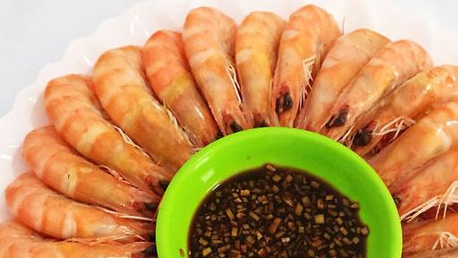 白灼大虾，想吃不用去饭店了，调料和做法都告诉你