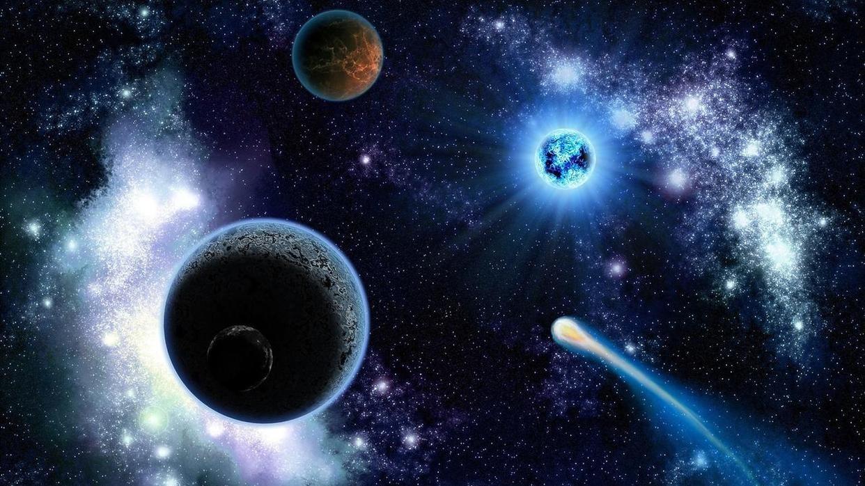 如果宇宙不是一个物理体，而是一个巨大的“信息池”——其中的每个物体和事件，都是信息“碎片”的聚集与波动