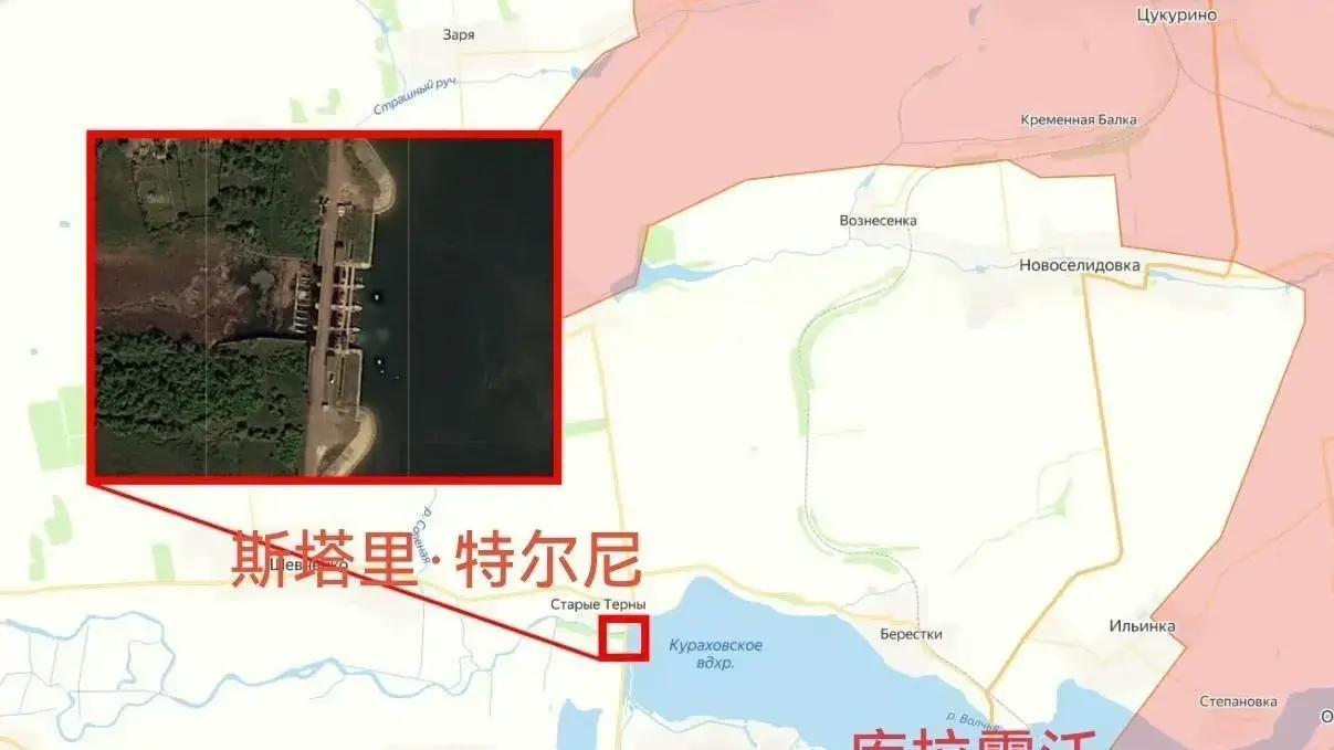 乌军弄巧成拙炸毁库拉霍沃水库大坝，没挡住俄军进攻淹了自己退路