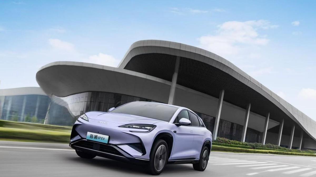 海狮07EV天神之眼高阶智能驾驶辅助系统