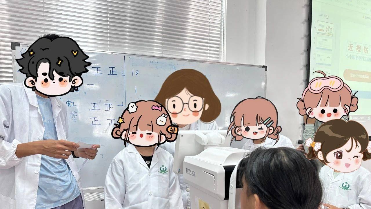 呵护光明公益行动——萌娃化身眼科小医生