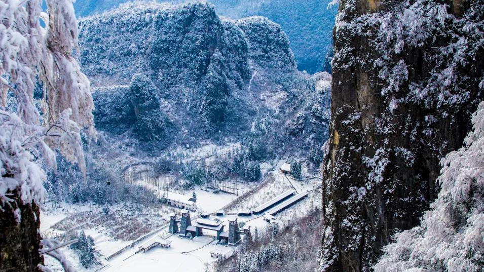 没人和我说下雪的恩施大峡谷这么美啊！