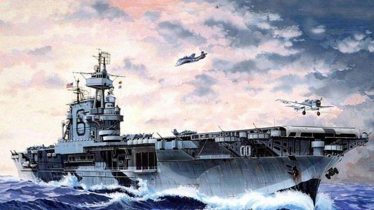 日军航母曾经不可一世，最后的“葛城号”却龟缩在港口等死！