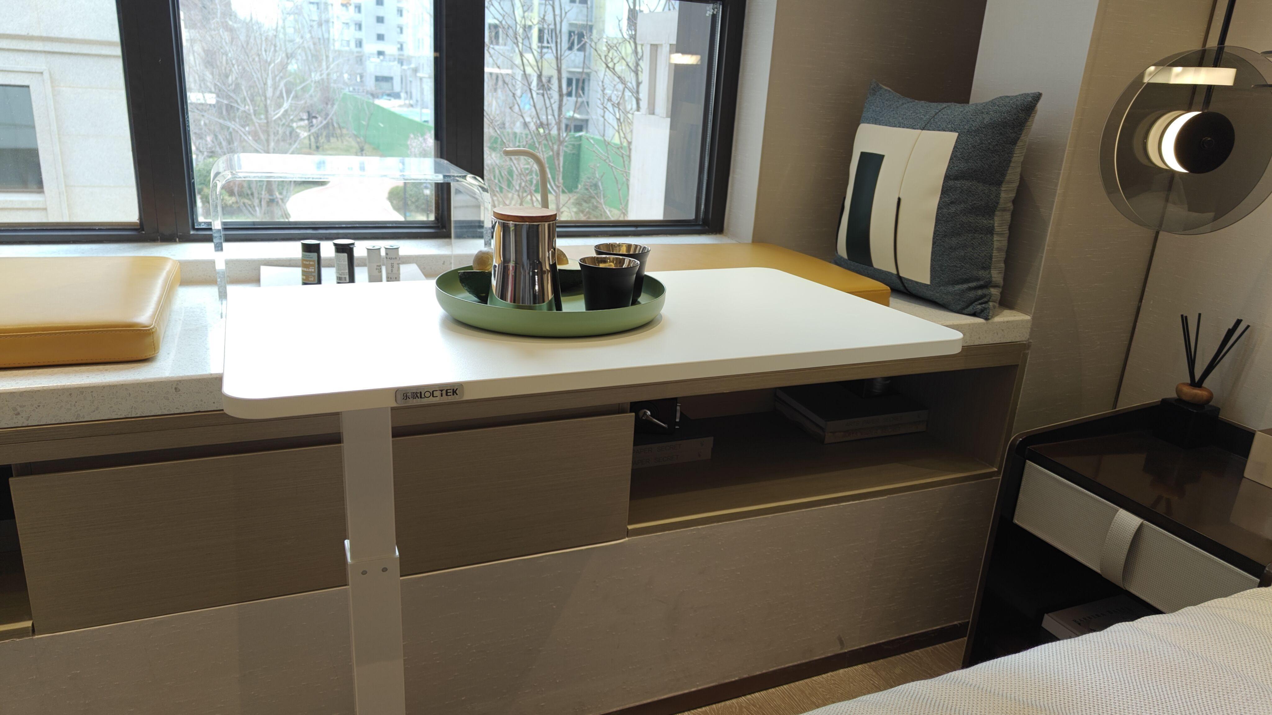 乐歌T04气动边桌：实用与美观并存