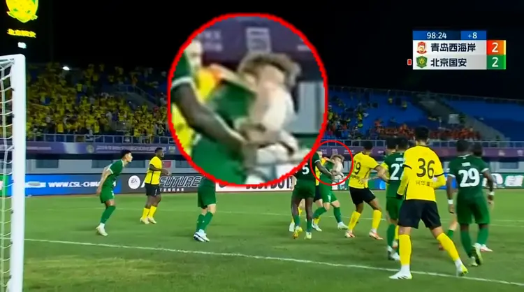 中超再现争议判罚！国安也吃亏？一场比赛出现2大疑似点球
