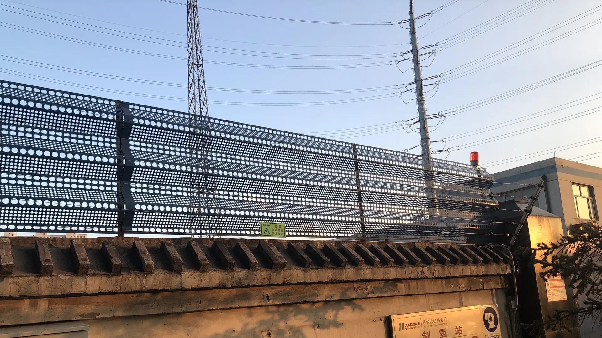 豪景：内蒙古热电厂周界安全新局：电子围栏的应用效果
