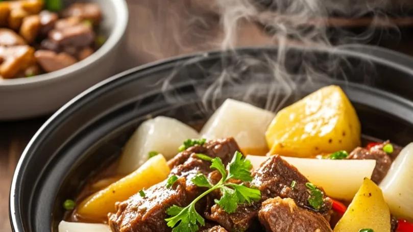 鸡肉、鱼肉靠边站，天冷了应该多吃它！多为家人炖一锅，汤菜齐全、鲜润暖人，天冷一锅恰到好处