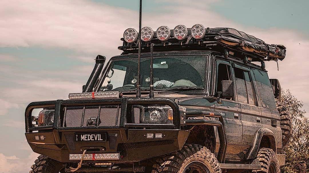 丰田LC76 4.5T 澳洲改装，越野性能大提升！