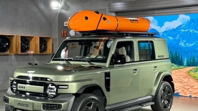 仅需11万的iCAR V23简直比当年牧马人坦克300这些还好看
