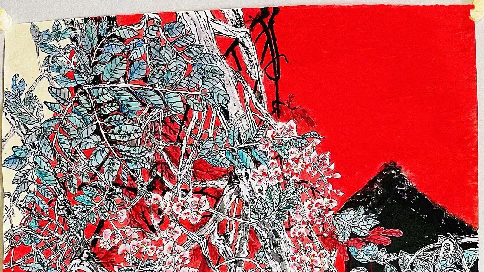 墨润君心，向阳花开 --记河北女画家唐言君