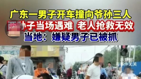 广东爷孙三人被邻居开车冲撞又补刀, 原因曝光, 此前早有行凶倾向