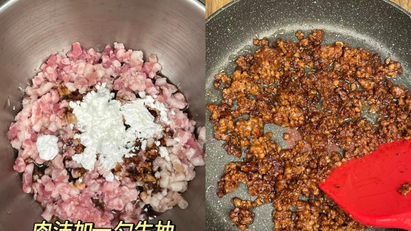 想告诉全世界这个真的巨巨巨巨巨好吃！！肉沫炒豆芽