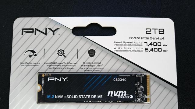 迷你主机硬盘升级：必恩威CS2340系列2TB SSD固态硬盘