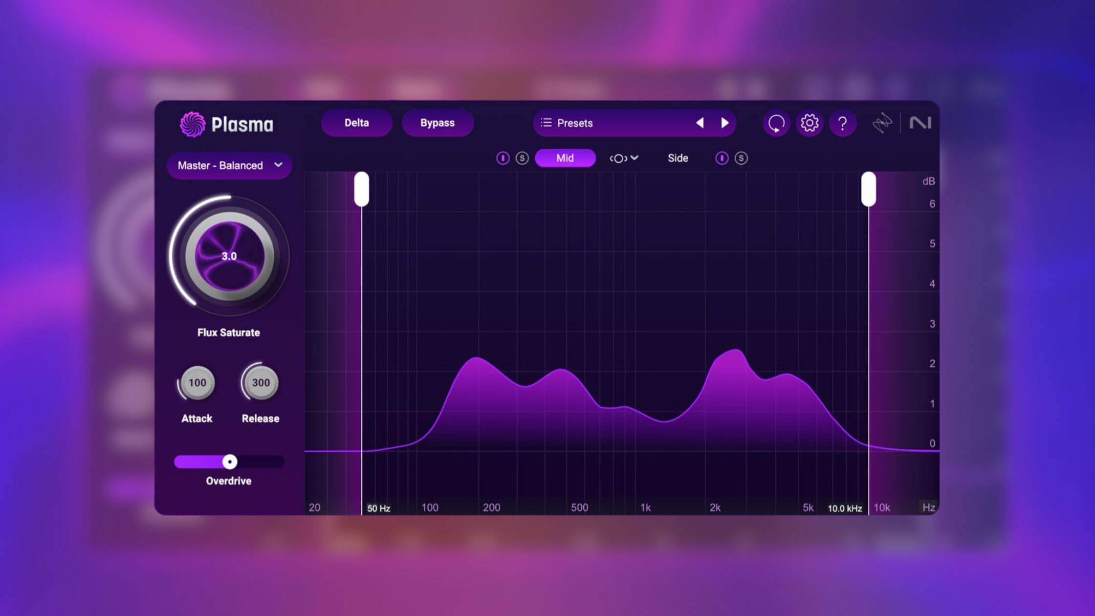 iZotope 推出 Plasma一款由机器学习驱动的新型饱和度插件，可高效地增强你的音轨