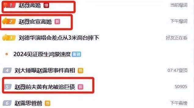赵薇自曝：已与新加坡籍丈夫离婚多年！内情很不简单…