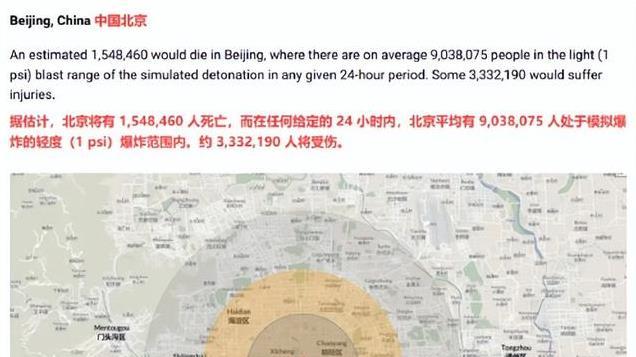 美国《新闻周刊》模拟核武器进攻中国，狂妄至极！