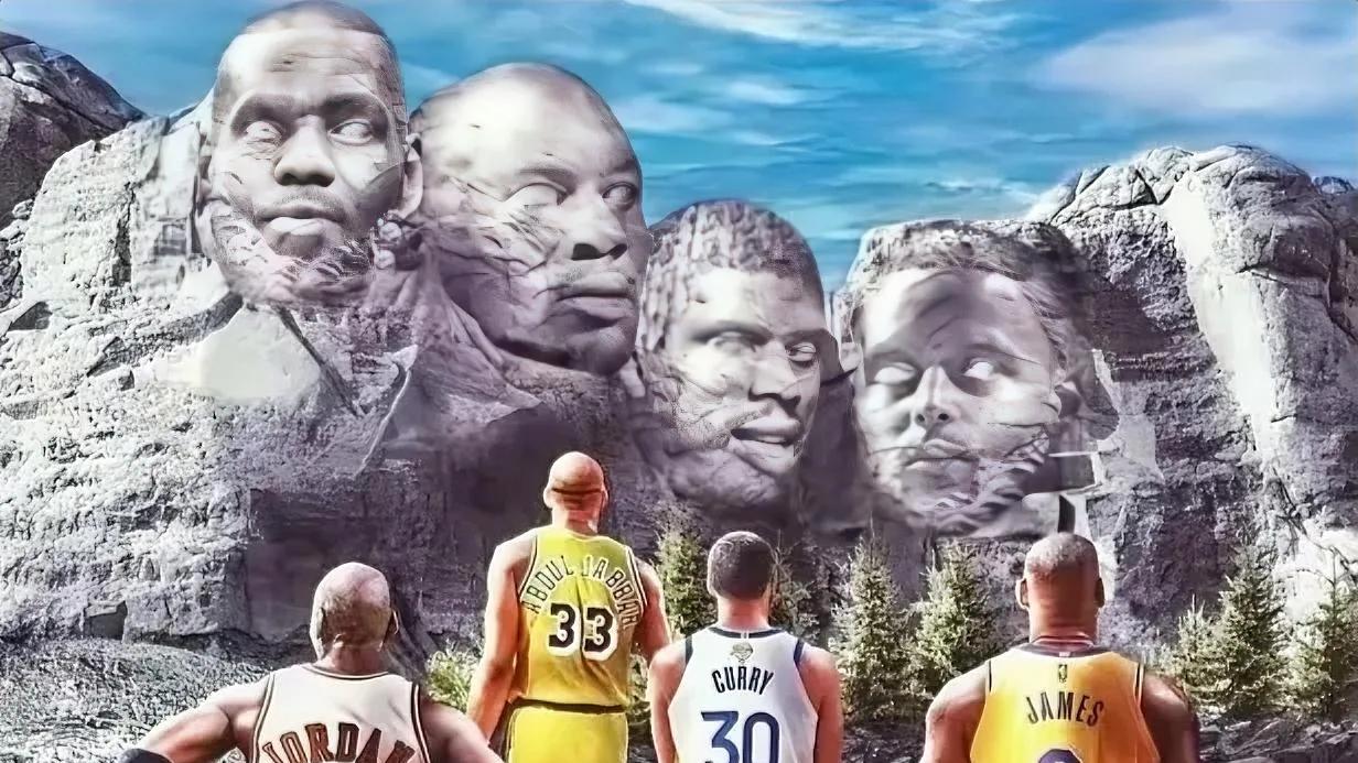 奥尼尔评NBA历史总统山球员名单：乔丹占据重要位置，库里上榜