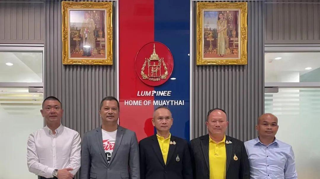国际泰拳理事会主席宋科应邀与伦披尼高级负责人进行会晤