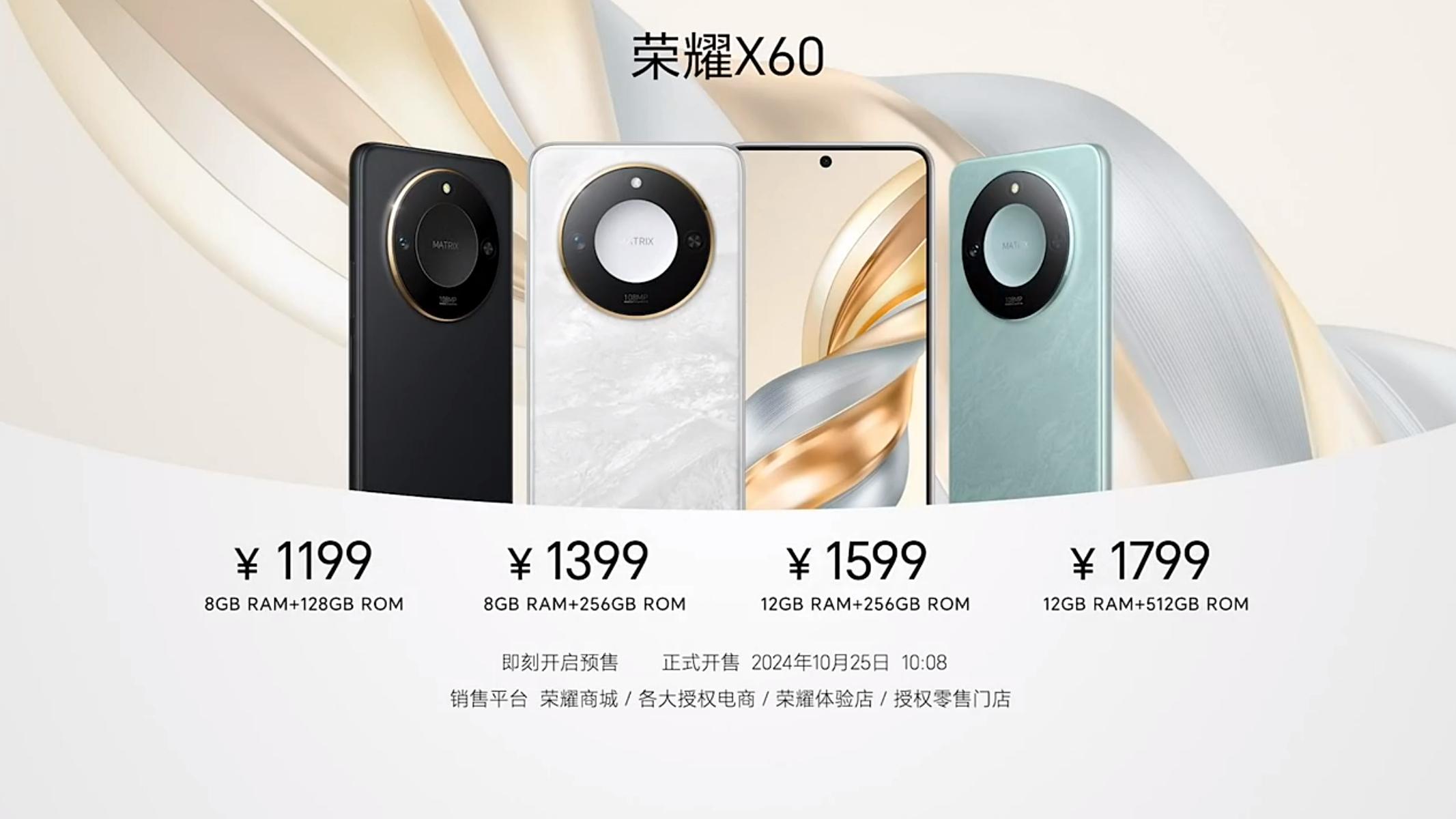 一文全面了解加量不加价的荣耀X60系列