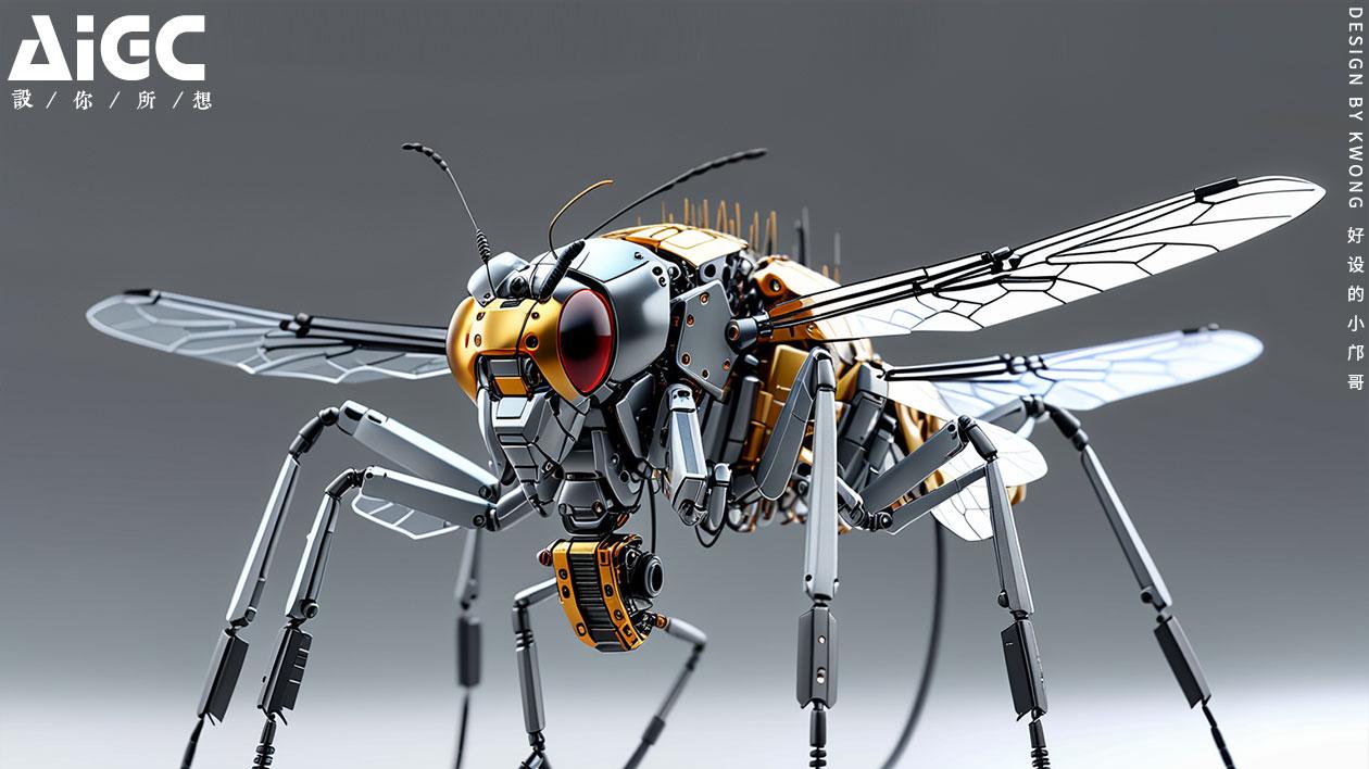 探索未知，创新不止！一组独一无二的机械昆虫