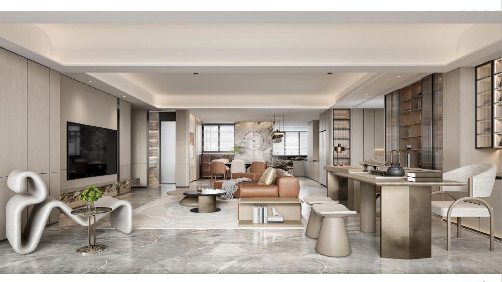 贵阳中铁阅山湖云著154㎡现代轻奢