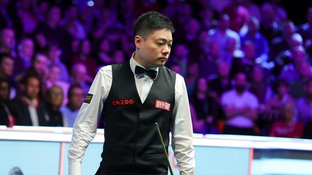 最新战报！11冠王冲赛点失败，第7局仅1分，霍金斯单杆57分，3-4