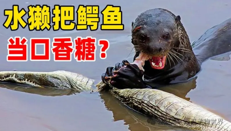 “水中一霸”现身亚马逊，能生啃鳄鱼，森蚺见了都得躲开