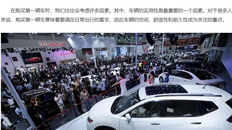 买第一辆车的时候最看重的是什么