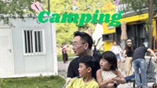 陆川晒儿女正脸照，儿子与女儿酷似妈妈胡蝶，像龙凤胎