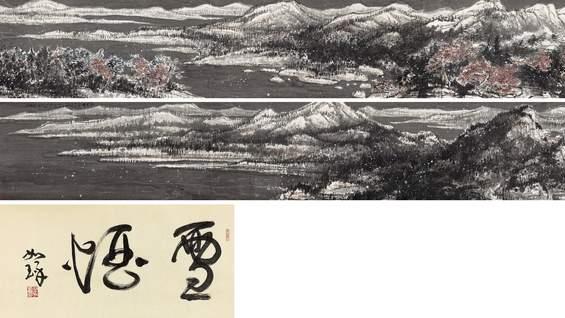 崔如琢雪景山水画：情感与哲思的交融