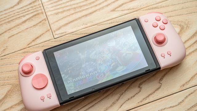 switch 手柄新配色入手——粉色魔派双子星二代 HD 分体游戏手柄