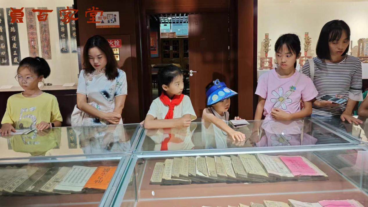跨越时空，成都百家堂引领青少年开启探寻家学文化之旅！