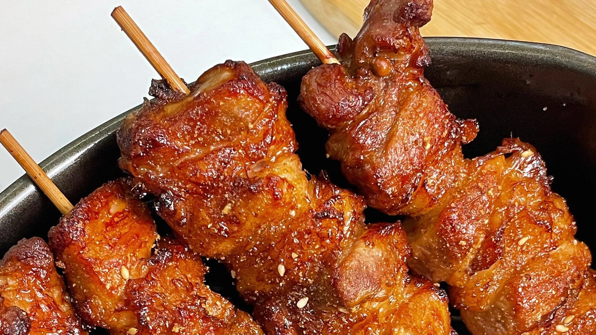 “烤肉串”烤出好吃的味道！