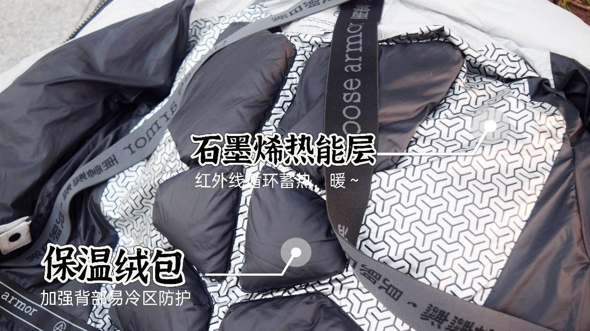 冬日战袍是它？怕冷星人狂爱的天石鹅铠甲G303机能鹅绒服2.0有什么好？保暖轻盈还方便，酷！