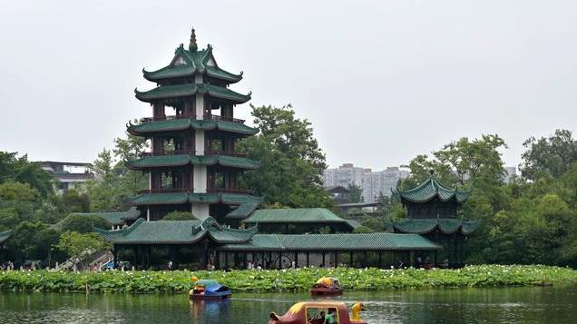 很多人都说拍荷花很俗，但面对新都桂湖，你能免俗吗？