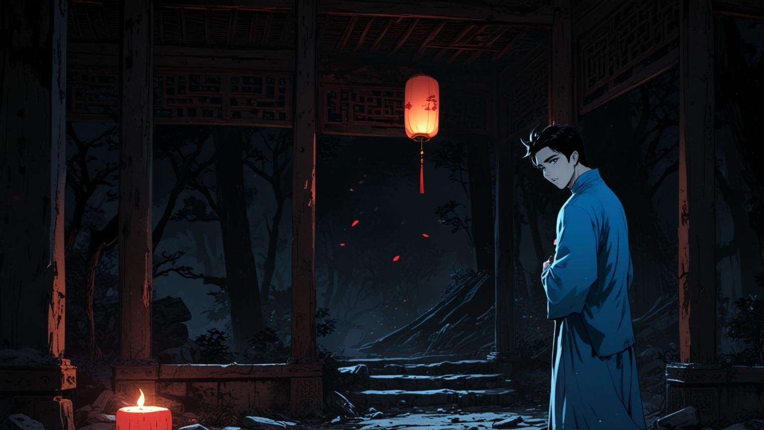 民间故事：惊魂眼镜