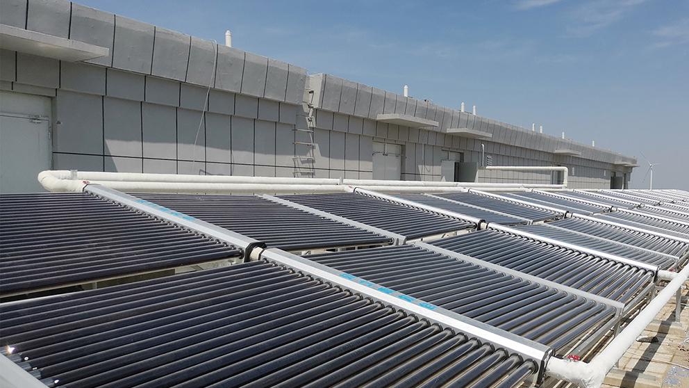 河北石家庄养老服务中心50吨太阳能热水系统方案