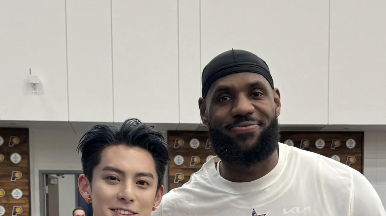 2024NBA全明星之正赛2月19日正式开打，王鹤棣追星成功！如愿圆梦