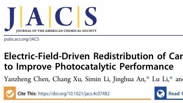 双非院校「国家优青」团队，最新JACS！