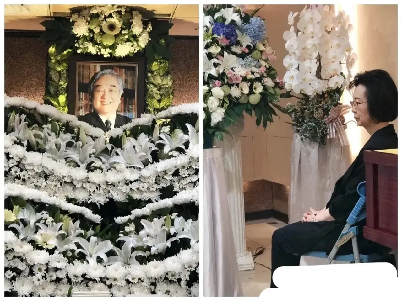 琼瑶花葬开放粉丝悼念，63岁儿子陈中维首次违背母亲琼瑶遗愿，1个细节引人深思