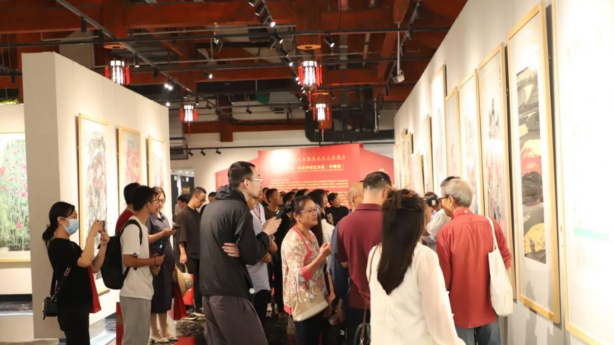 第二届柳公权·范宽书画艺术展（中国画）在铜川美术馆隆重启幕