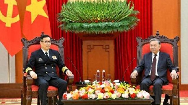 董军部长出访越南首都，得到苏林亲自接见，中国独一档地位不变，明确对华外交处于最高优先级