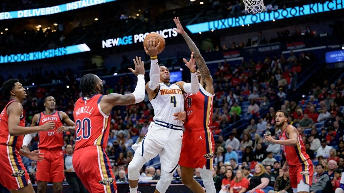 英格拉姆大爆发！约基奇休战，掘金队末节崩盘，威少直接被换下