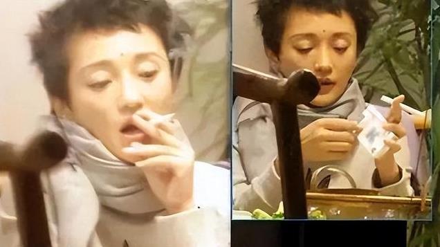 外表光鲜亮丽，私下却是“老烟枪”的5位女明星，刘亦菲出人意料