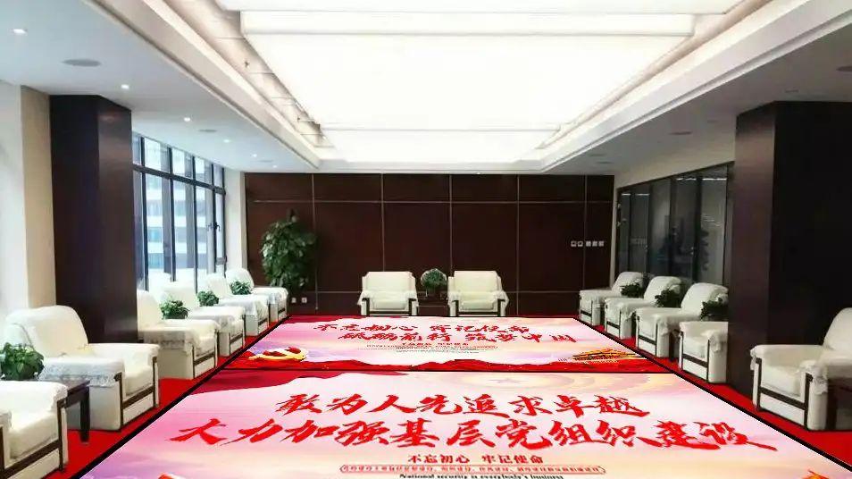 电子地毯：颠覆传统地毯的创新显示解决方案