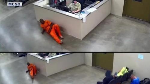 美国男子性侵被拘留，竟爬行躲过狱警到女囚区，性侵熟睡的女囚犯