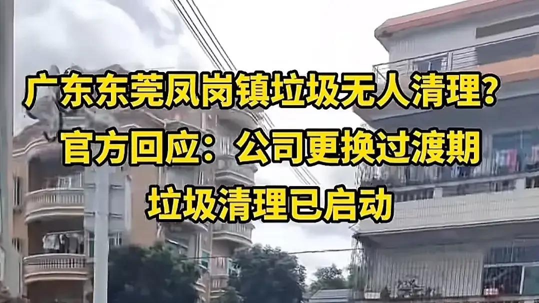 东莞街头，垃圾没人打扫，网友: 考验党员模范带头的时候到了
