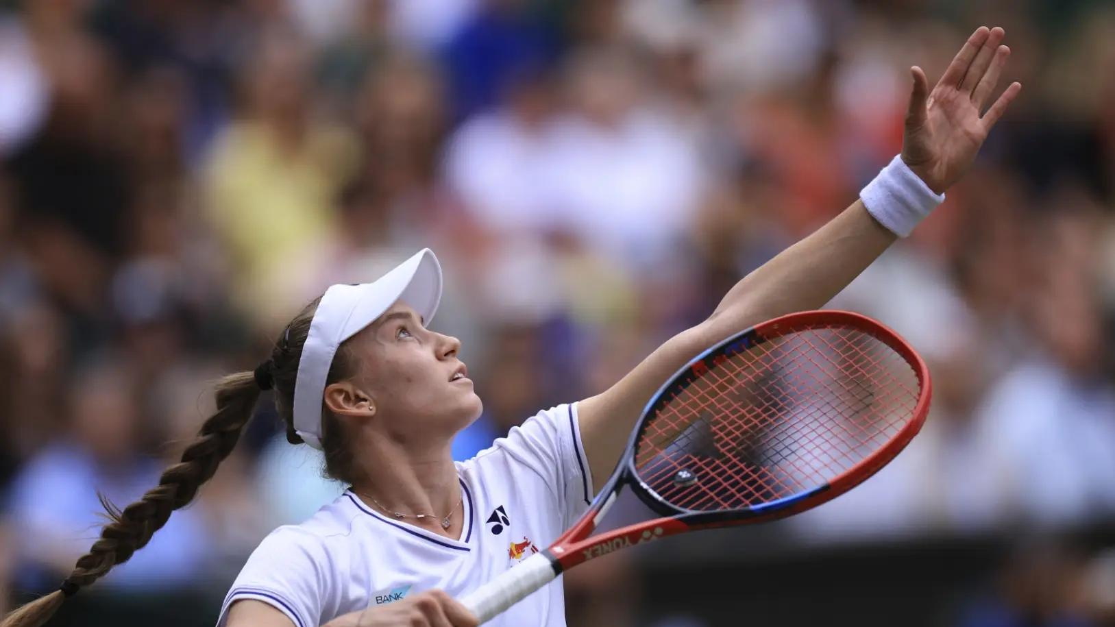 温网美女对决 莱巴金娜2-0斯维托丽娜进四强