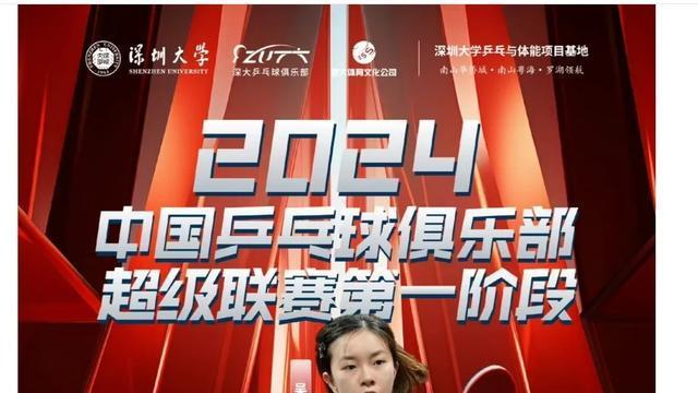 国乒出发回北京，深圳大学乒超俱乐部代表队名单出炉，孙颖莎领衔